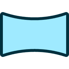 Composition Horizontal Icon from Ultimate Duotone Set