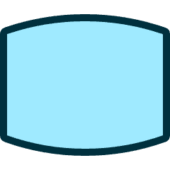 Composition Oval Icon from Ultimate Duotone Set