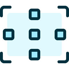 Focus Cross Icon from Ultimate Duotone Set