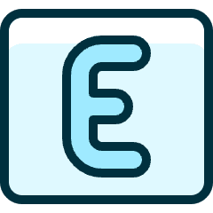 Focus E Icon from Ultimate Duotone Set