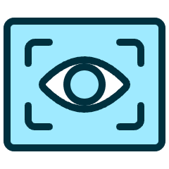 Focus Eye Icon from Ultimate Duotone Set