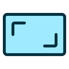 Focus Frame Icon from Ultimate Duotone Set