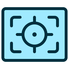Focus Frame Target Icon from Ultimate Duotone Set