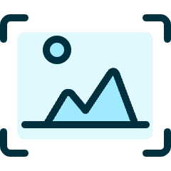 Focus Landscape Icon from Ultimate Duotone Set