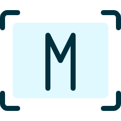 Focus M Icon from Ultimate Duotone Set