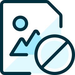 Image File Disable Icon from Ultimate Duotone Set