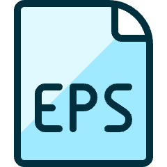 Image File Eps Icon from Ultimate Duotone Set