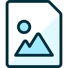 Image File Landscape Icon from Ultimate Duotone Set