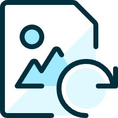 Image File Refresh Icon from Ultimate Duotone Set