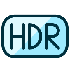 Light Mode Hdr Icon from Ultimate Duotone Set