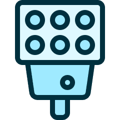Photography Equipment Light 1 Icon from Ultimate Duotone Set