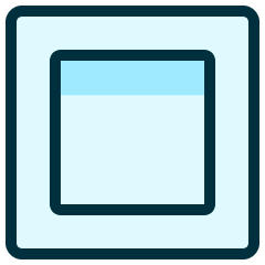 Mask Square Icon from Ultimate Duotone Set