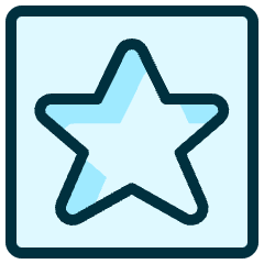 Mask Star Icon from Ultimate Duotone Set