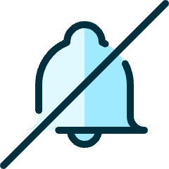 Alarm Bell Off Icon from Ultimate Duotone Set