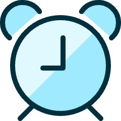 Alarm Clock Icon from Ultimate Duotone Set