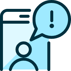 Alert User Icon from Ultimate Duotone Set