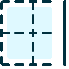 Cell Border Right Icon from Ultimate Duotone Set