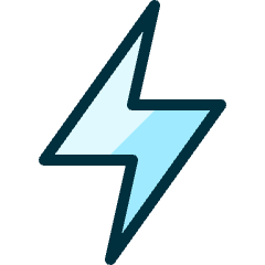 Flash 1 Icon from Ultimate Duotone Set