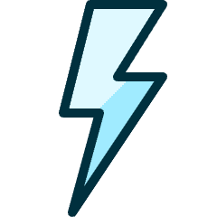 Flash Icon from Ultimate Duotone Set