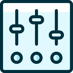 Settings Vertical 1 Icon from Ultimate Duotone Set