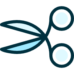 Scissors Icon from Ultimate Duotone Set