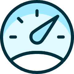 Gauge Dashboard 1 Icon from Ultimate Duotone Set