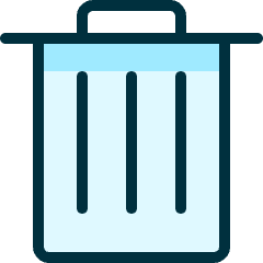 Bin Icon from Ultimate Duotone Set
