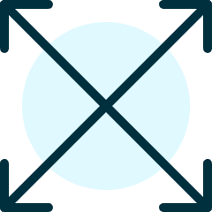 Expand 2 Icon from Ultimate Duotone Set