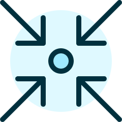 Shrink Icon from Ultimate Duotone Set