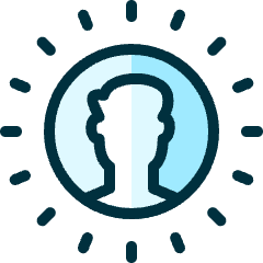 Face Id 9 Icon from Ultimate Duotone Set