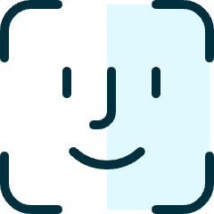 Face Id Icon from Ultimate Duotone Set