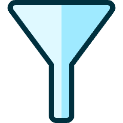 Filter 2 Icon from Ultimate Duotone Set