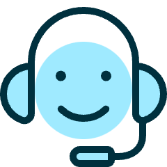 Headphones Customer Support Human Icon from Ultimate Duotone Set