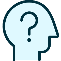 User Question Icon from Ultimate Duotone Set