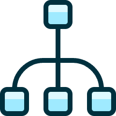 Hierarchy 4 Icon from Ultimate Duotone Set