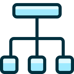 Hierarchy 5 Icon from Ultimate Duotone Set
