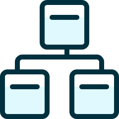 Hierarchy 6 Icon from Ultimate Duotone Set