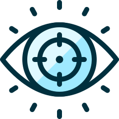 Iris Scan 2 Icon from Ultimate Duotone Set