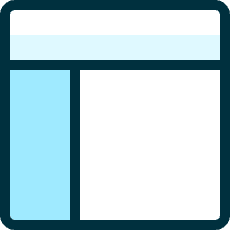 Layout 1 Icon from Ultimate Duotone Set