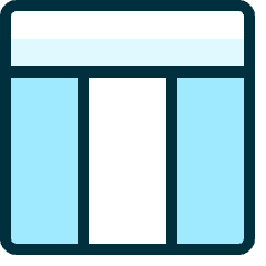 Layout 3 Icon from Ultimate Duotone Set