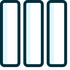 Layout Column Icon from Ultimate Duotone Set