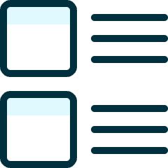 Layout Content Icon from Ultimate Duotone Set