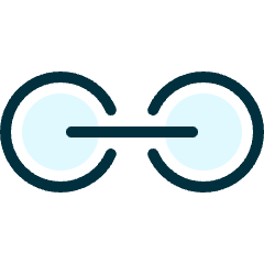 Hyperlink 1 Icon from Ultimate Duotone Set