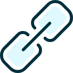 Hyperlink 2 Icon from Ultimate Duotone Set