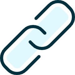 Hyperlink 3 Icon from Ultimate Duotone Set