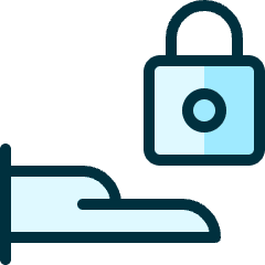 Hand Give Lock Icon from Ultimate Duotone Set