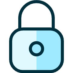 Lock 6 Icon from Ultimate Duotone Set