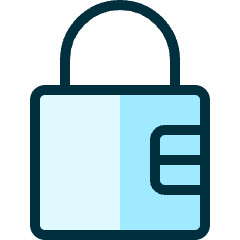 Lock 8 Icon from Ultimate Duotone Set