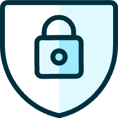 Lock Shield Icon from Ultimate Duotone Set