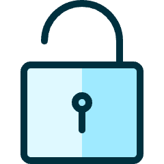 Lock Unlock Icon from Ultimate Duotone Set